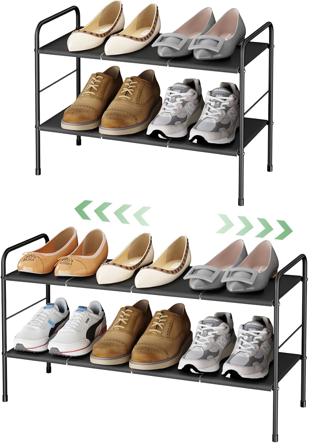 Zapatero Kitstorack para entrada, zapatero, organizador de zapatos, zapatero estrecho, estable y duradero para ahorrar espacio en el pasillo o el dormitorio.