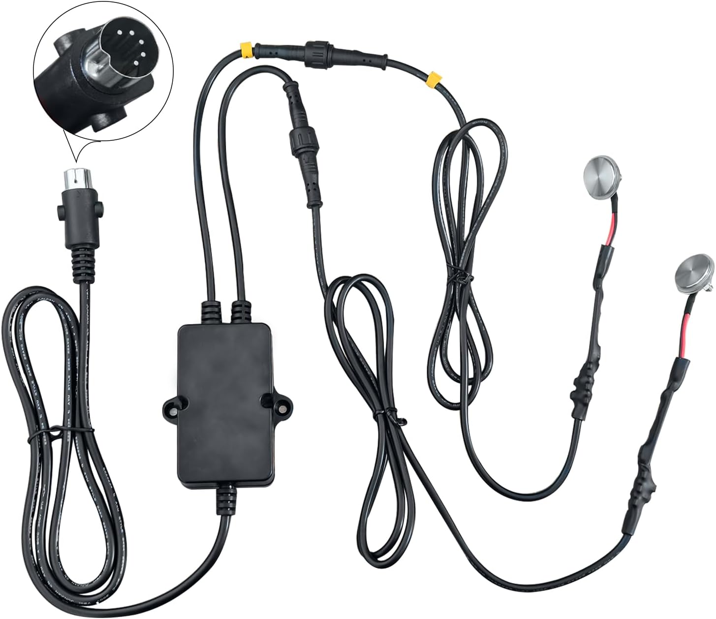 Sensor táctil Huachuang Limoss, controlador táctil para sillón reclinable, caja de control táctil, para sillón elevador - sillón reclinable eléctrico - sofá eléctrico - para Limoss-Okin-Kaidi (2 táctiles) 5 pines